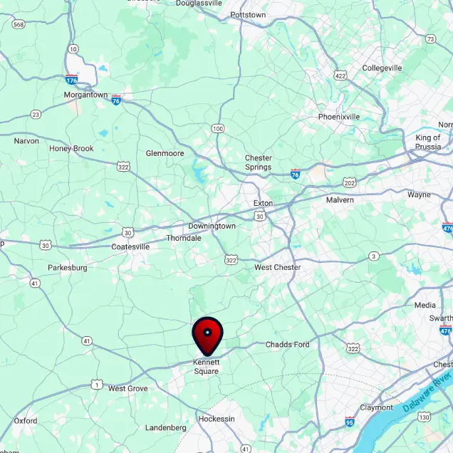 Bullet Proof Heating and Air Service Area Beyond Kennett Square