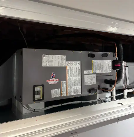 Furnace installation services from Bullet Proof Heating and Air in Kennett Square, PA